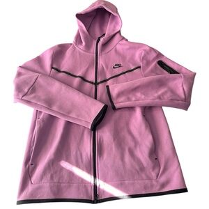 Nike large purple zip up jacket light coat